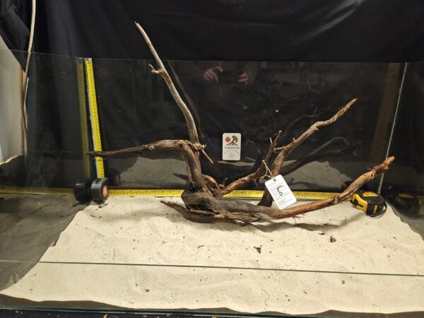 Unikt och naturligt äkta bogwood för aquascaping och akvariedekoration.