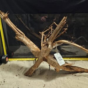 Naturligt rökt äkta bogwood för akvarie- och aquascaping-entusiaster.