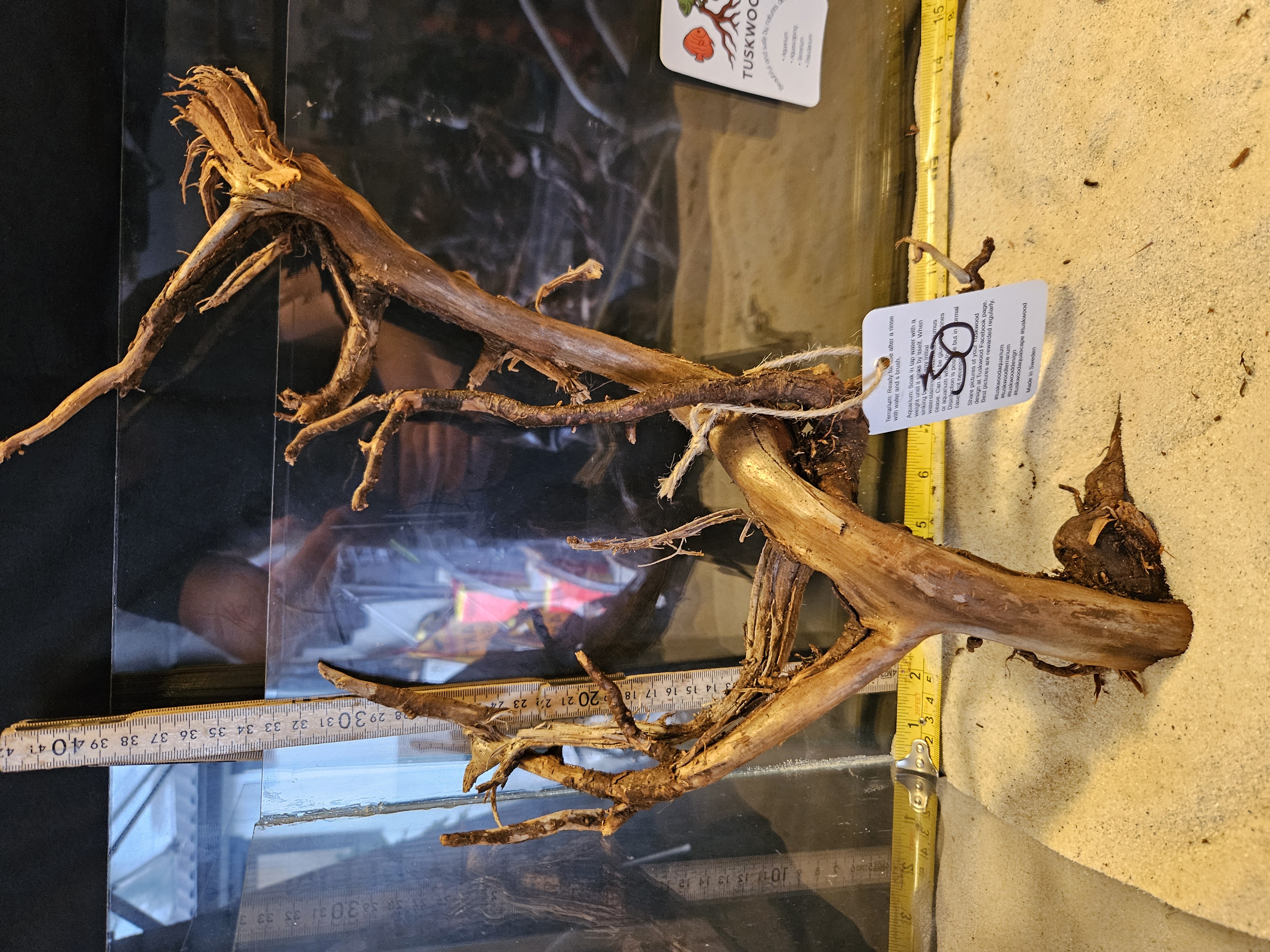 Tuskwood Aquascaping Root Bonsai Tree Style L (30-40 cm) 30