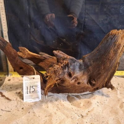 Tuskwood Racine d'aquarium en véritable tourbière, 30-40cm