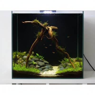 Tuskwood aquariumwortel in echt veenhout, 32 cm, P072618
