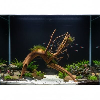 Tuskwood Aquarienwurzel aus echtem Moorholz, 70 cm, P092618