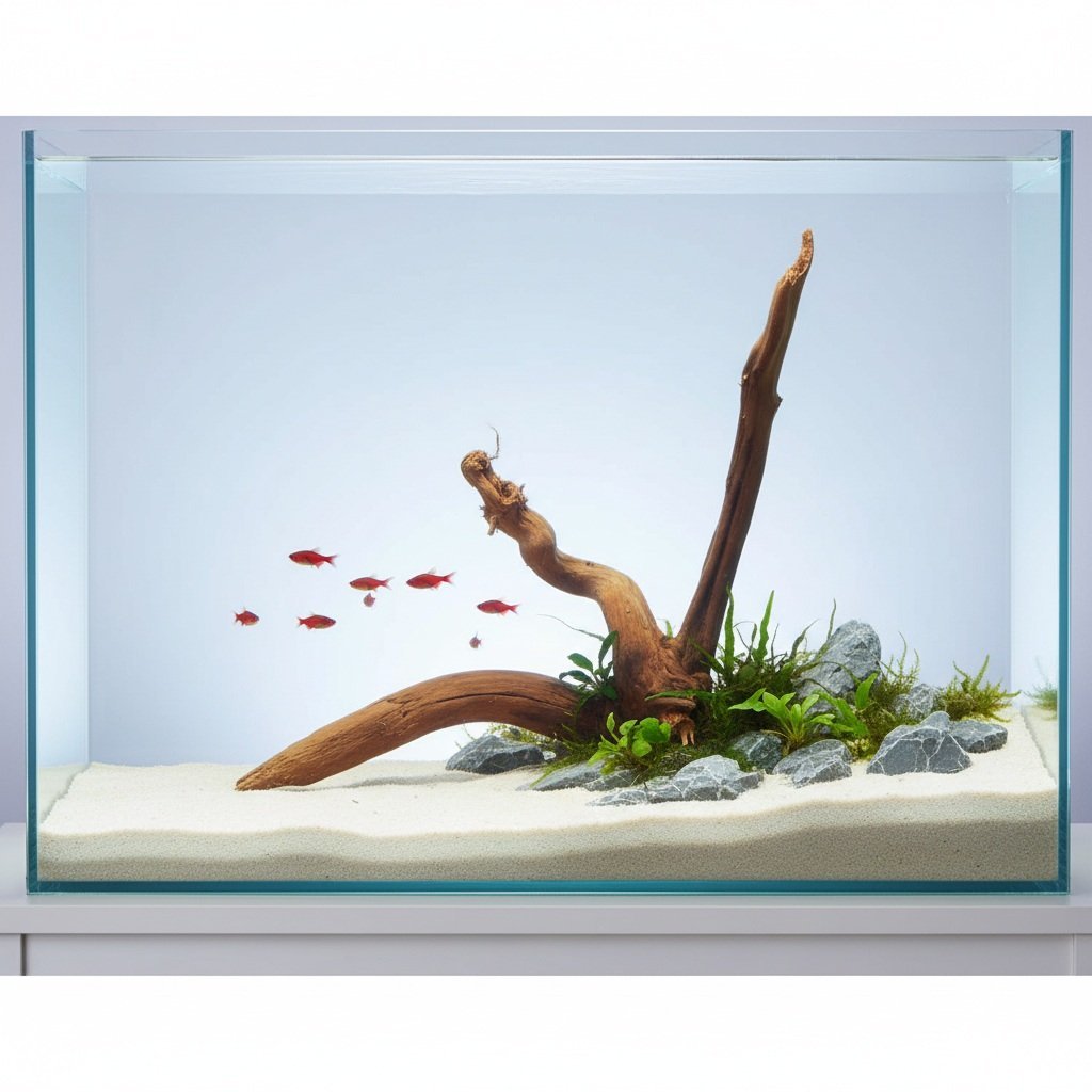 Tuskwood Aquarienwurzel aus echtem Moorholz, 42 cm, P132618