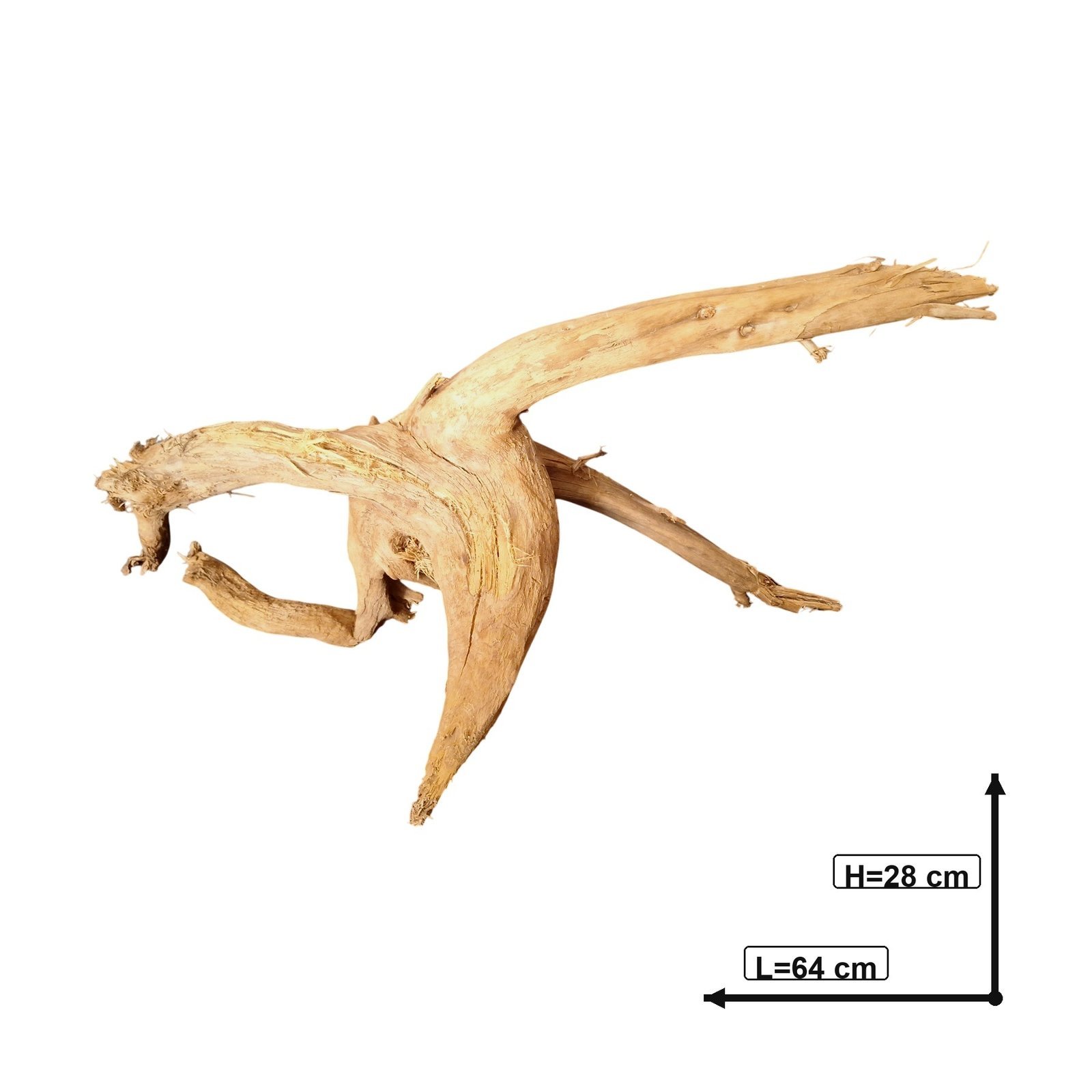 Tuskwood Aquarienwurzel aus echtem Moorholz, 64 cm, P192618
