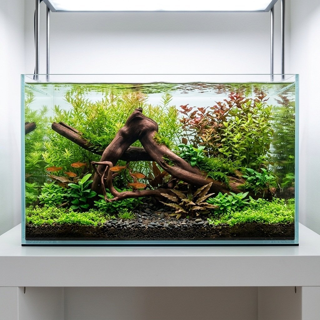 Tuskwood Akvarierot WYSIWYG Äkta Bogwood Unik 36 cm P212620 – Bild 2