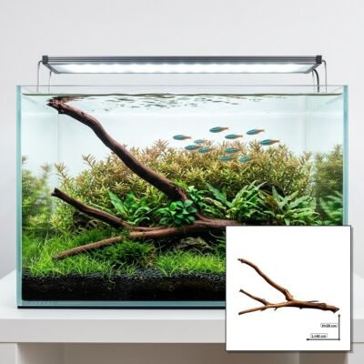 Tuskwood Aquarium Root WYSIWYG Genuine Bogwood Unique 40 cm P392620