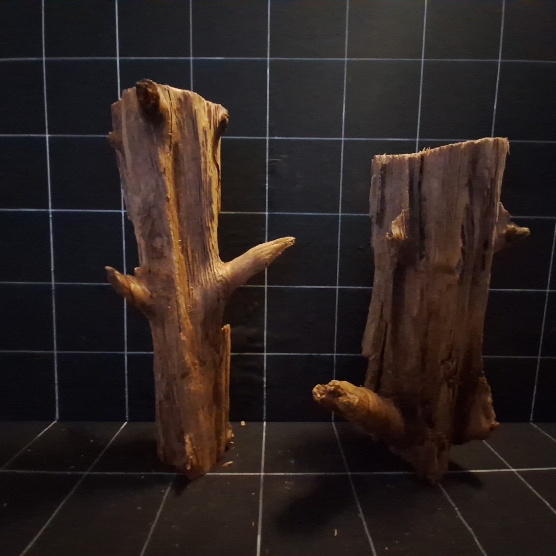 Tuskwood Akvarierot Set om 2 delar WYSIWYG Äkta Bogwood Unik 50 cm S2212621 - Kuva 5