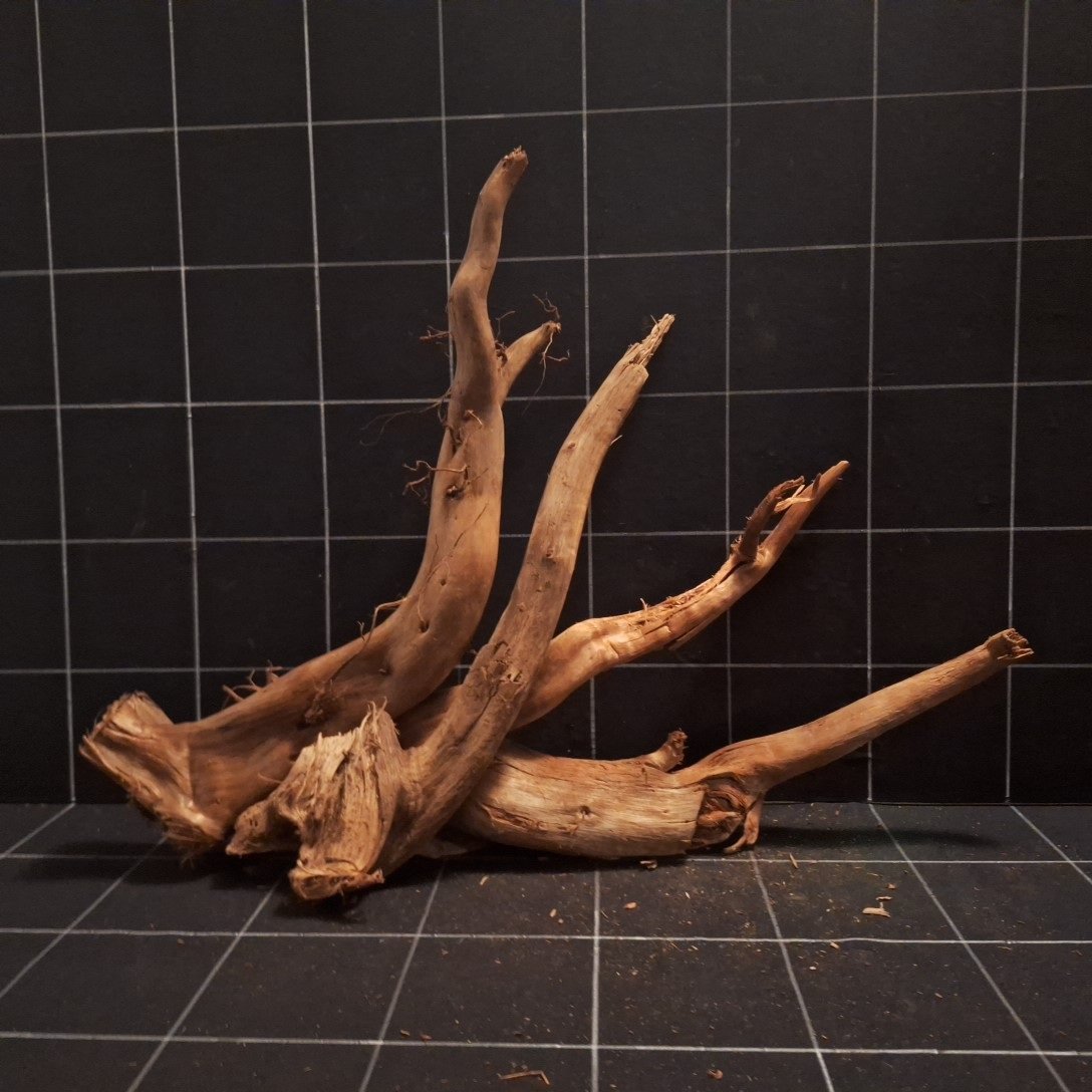 Tuskwood Akvarierot Set om 4 delar WYSIWYG Äkta Bogwood Unik 60 cm S4422620 – Bild 4