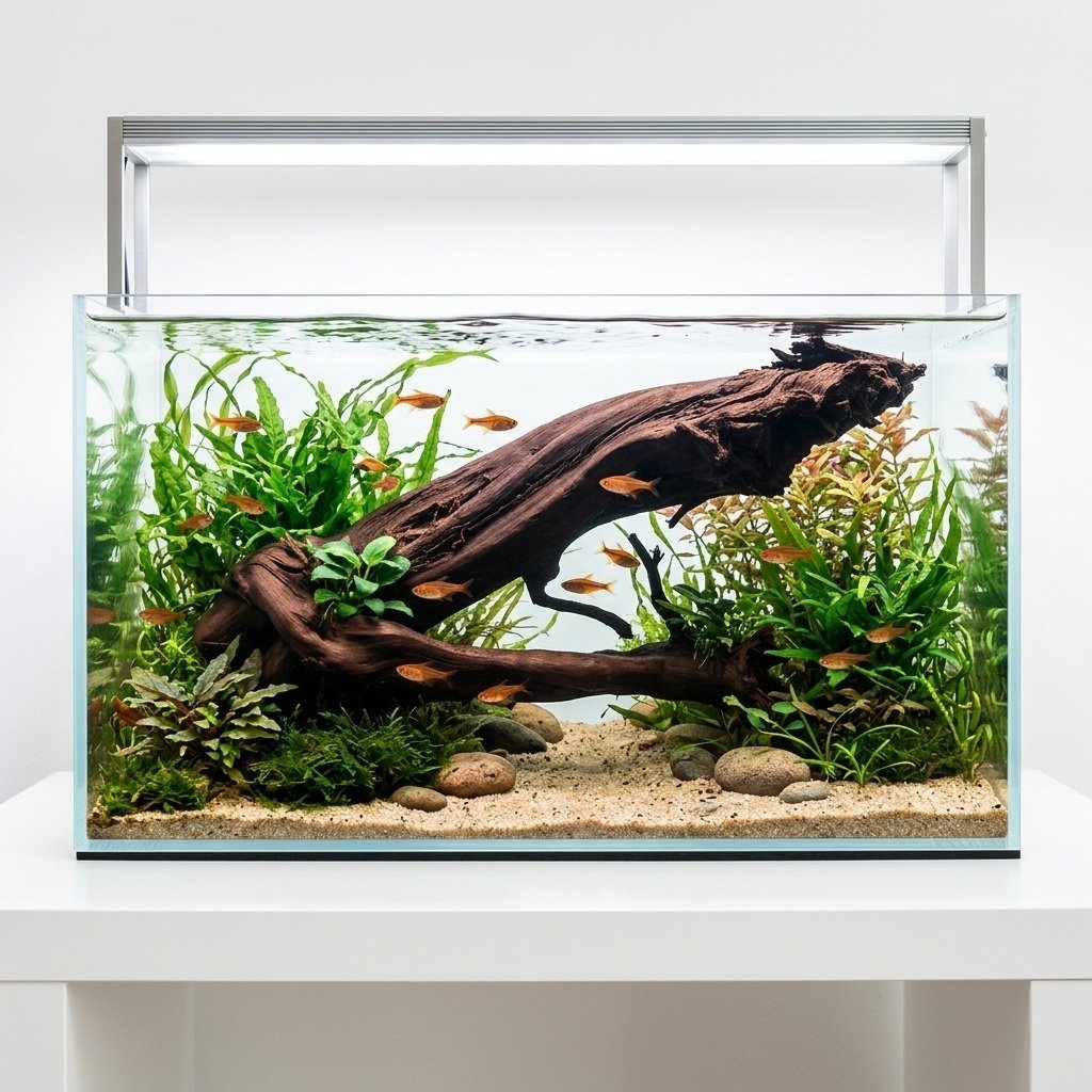 Tuskwood Akvarierot WYSIWYG Äkta Bogwood Unik 31 cm P052623 – Bild 2