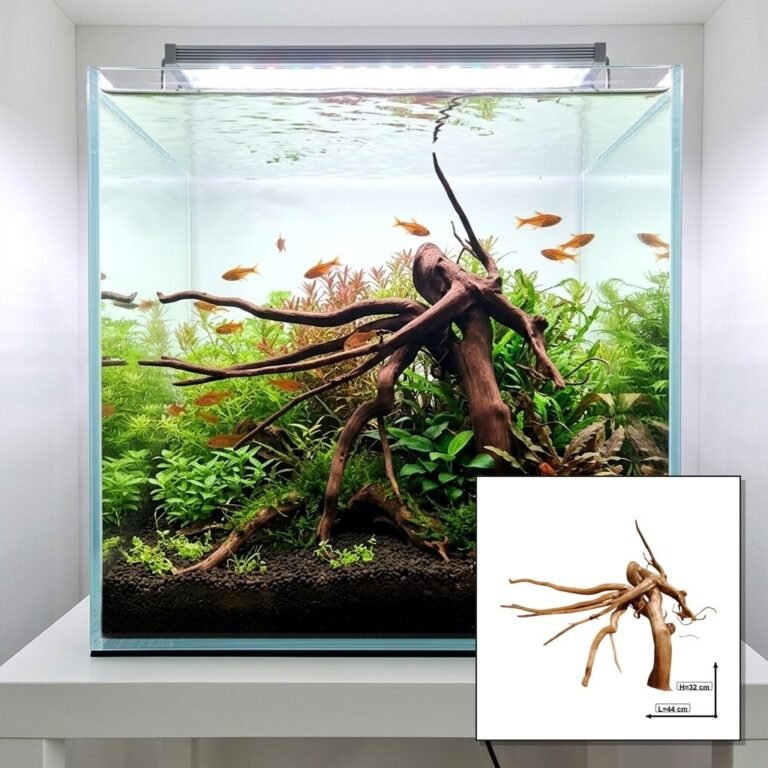Tuskwood Aquarium Root WYSIWYG Genuine Bogwood Unique 44 cm P272623