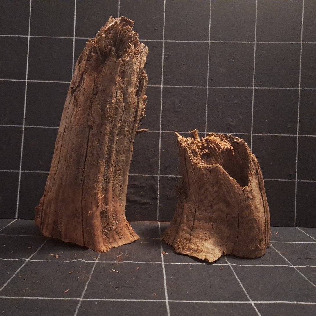 Tuskwood Akvarierot Set om 2 delar WYSIWYG Äkta Bogwood Unik 42 cm S2012623 - obrazek 4