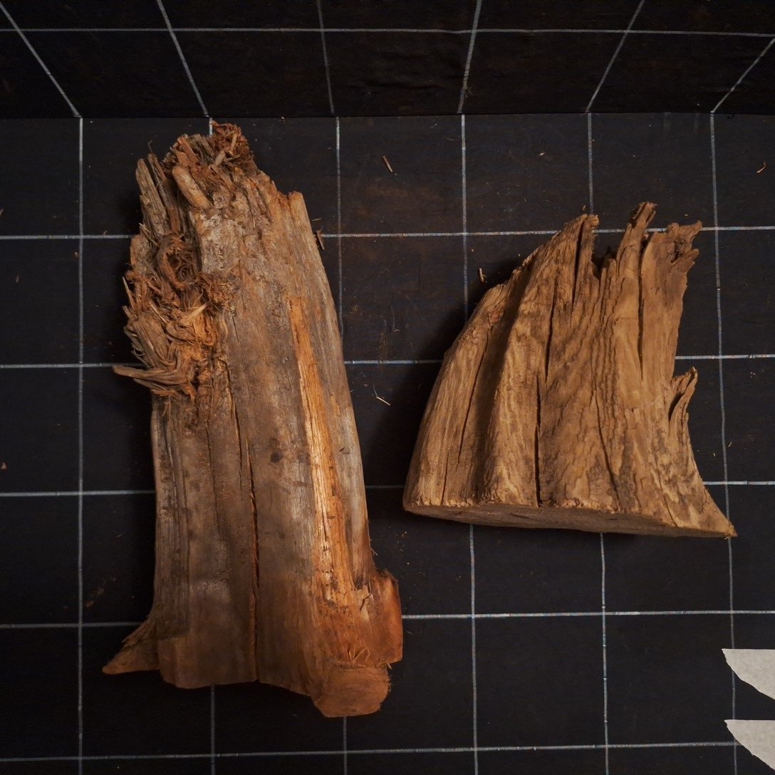 Tuskwood Akvarierot Set om 2 delar WYSIWYG Äkta Bogwood Unik 42 cm S2012623 - obrazek 7