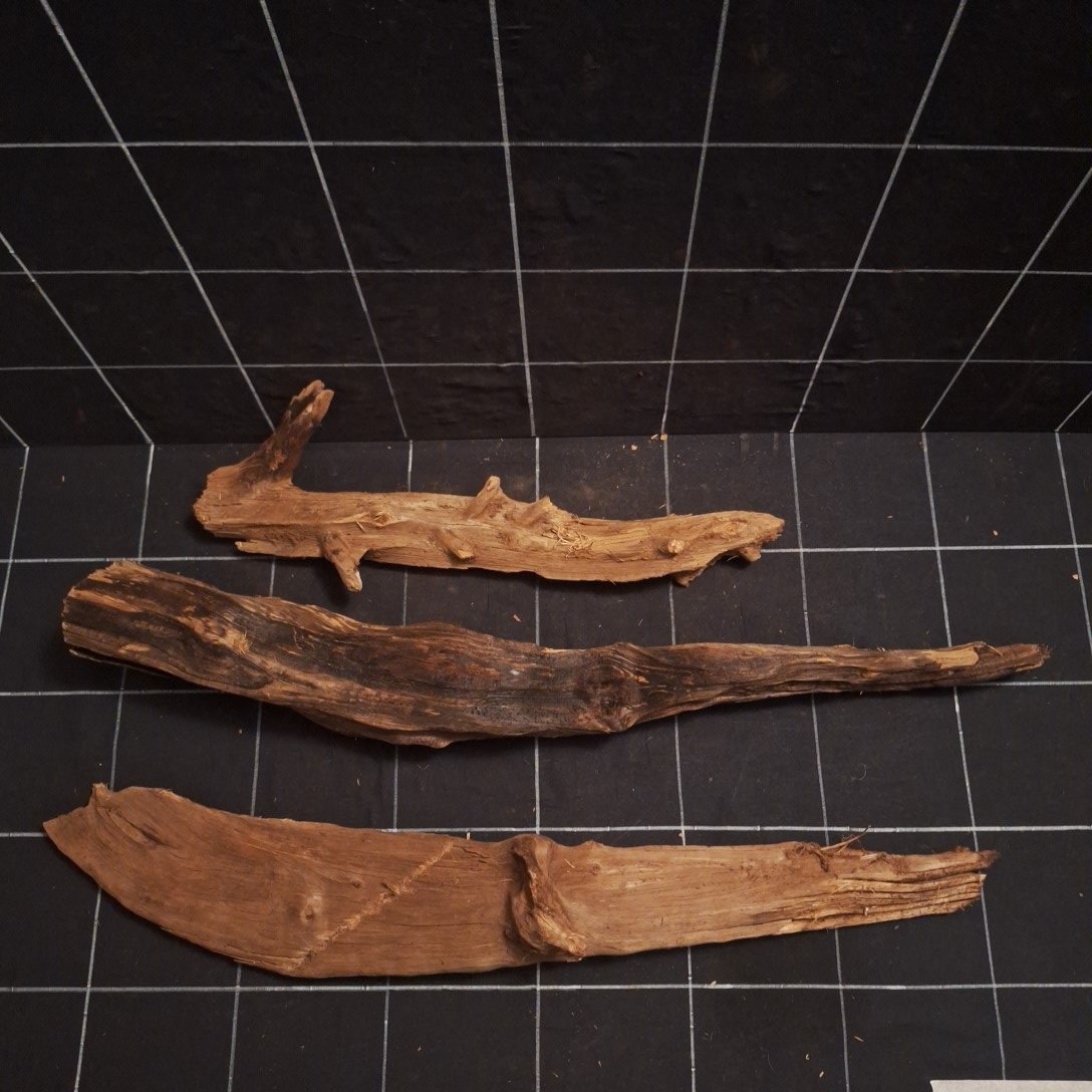 Tuskwood Akvarierot Set om 3 delar WYSIWYG Äkta Bogwood Unik 70 cm S3102623 – Bild 6