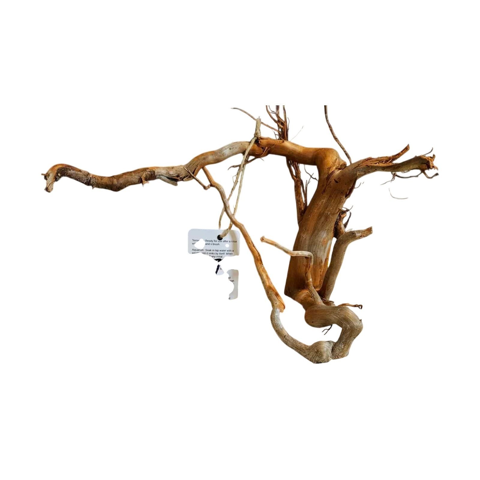 Tuskwood Akvarierot WYSIWYG Äkta Bogwood Unik 30 cm nr79