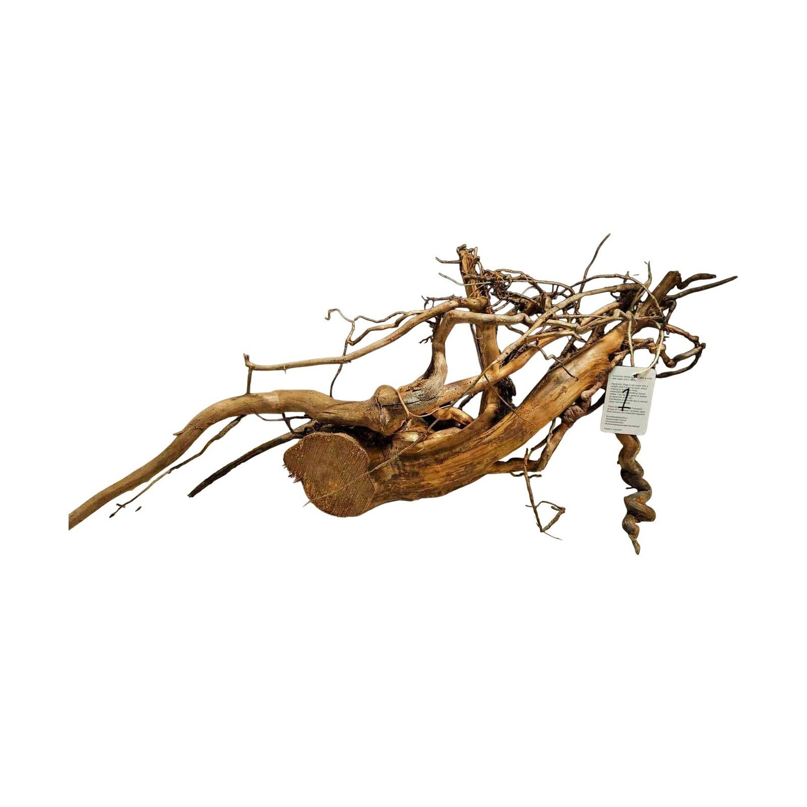Tuskwood Akvarierot WYSIWYG Äkta Bogwood Unik 57 cm nr1AA