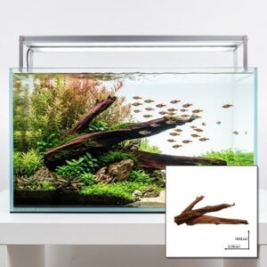 Tuskwood Aquariumwortel Set van 3 stuks WYSIWYG Echt veenhout Uniek 70 cm S3102623