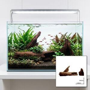 Tuskwood Aquariumwortel Set van 3 stuks WYSIWYG Echt veenhout Uniek 48 cm S3202623
