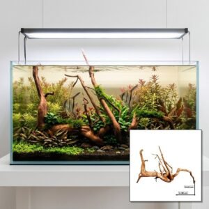 Tuskwood Akvarierot WYSIWYG Äkta Bogwood Unik 69 cm P232623