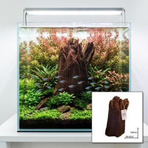 Tuskwood Akvarierot WYSIWYG Aito Bogwood Ainutlaatuinen 36 cm Nro 123