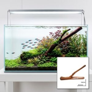 Tuskwood Akvarierot WYSIWYG Aito Bogwood Ainutlaatuinen 43 cm NrT3