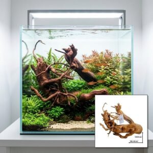 Tuskwood Akvarierot WYSIWYG Aito Bogwood Unik 40 cm nro 109A