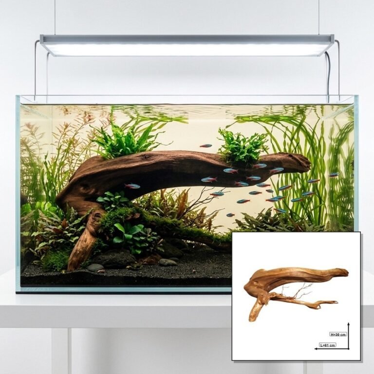 Tuskwood Akvarierot WYSIWYG Äkta Bogwood Unik 61 cm P332623