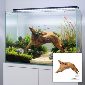 Tuskwood akvarierot WYSIWYG äkta bogwood 48 cm P192619 i aquascape-collage