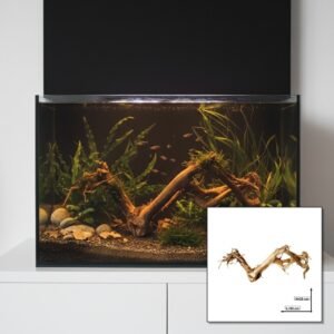 Tuskwood akvarierot WYSIWYG äkta bogwood 63 cm P272619 i aquascape-collage