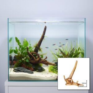 Tuskwood akvarierot WYSIWYG äkta bogwood 39 cm P302619 i aquascape-collage