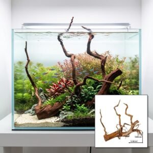 Tuskwood Akvarierot WYSIWYG Äkta Bogwood Unik 63 cm P012620
