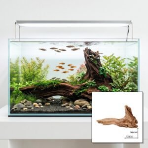 Tuskwood Aquariumwortel WYSIWYG Echt veenhout Uniek 42 cm P032620
