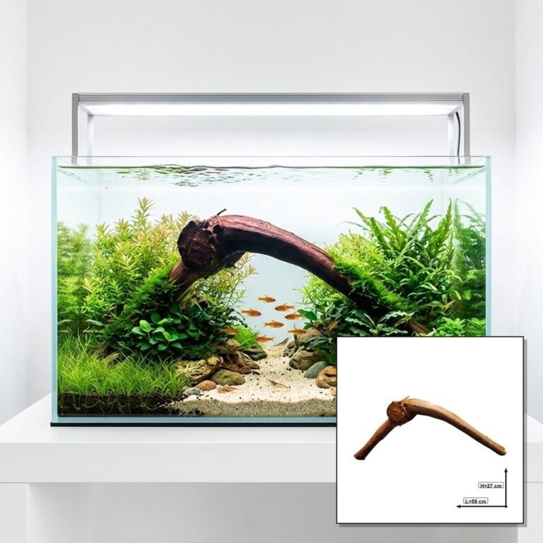 Tuskwood Akvaario Juuri WYSIWYG Aito Bogwood Unique 59 cm P272621