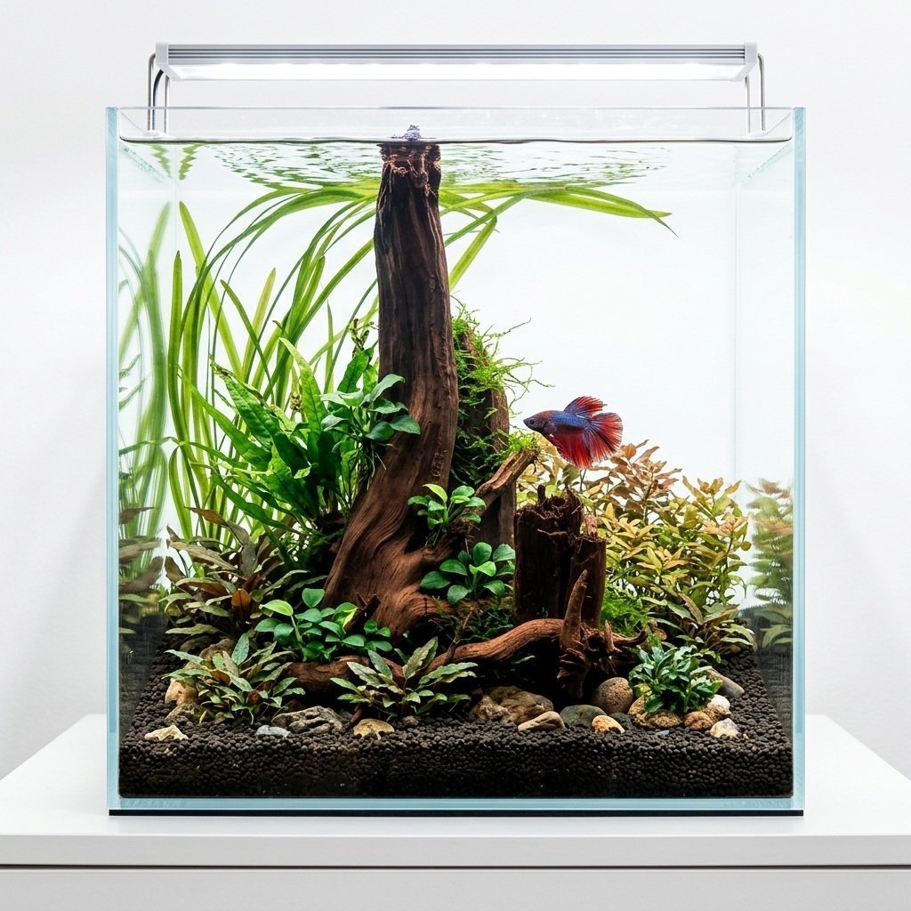 Tuskwood Aquarium-Zierholz WYSIWYG Echtes Bogwood Einzigartig 47 cm NrT14