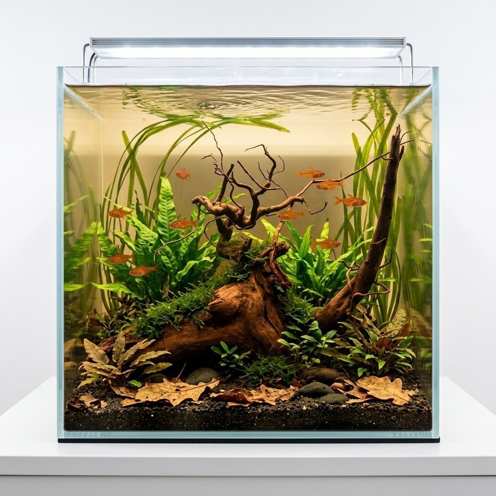 Tuskwood Aquariumwortel WYSIWYG Echt bogwood Uniek 36 cm NrT15