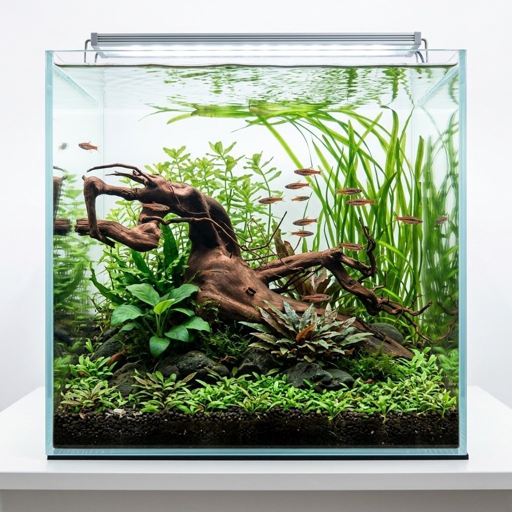 Tuskwood Aquariumrot WYSIWYG Echt bogwood Uniek 59 cm NrT17
