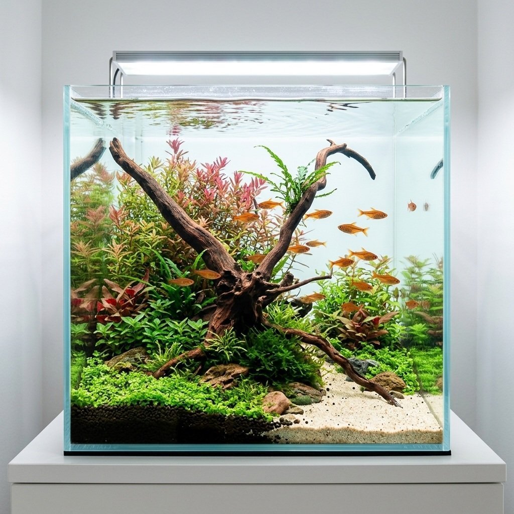 Tuskwood Aquarienwurzel WYSIWYG Echtes Bogwood Einzigartig 23 cm NrT6