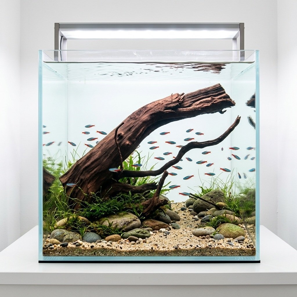 Tuskwood Aquarium-Zierholz WYSIWYG Echtes Bogwood Einzigartig 45 cm Nr. 100C