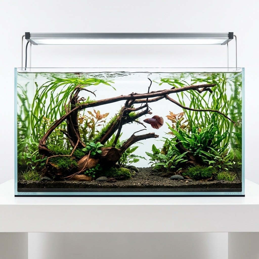 Tuskwood Aquariumrot WYSIWYG Echt Bogwood Uniek 55 cm nr. 11A