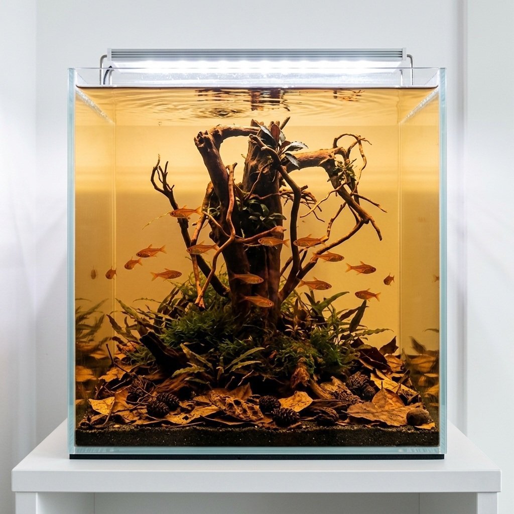 Tuskwood Aquarienholz WYSIWYG Echtes Bogwood Einzigartig 20 cm Nr. 59