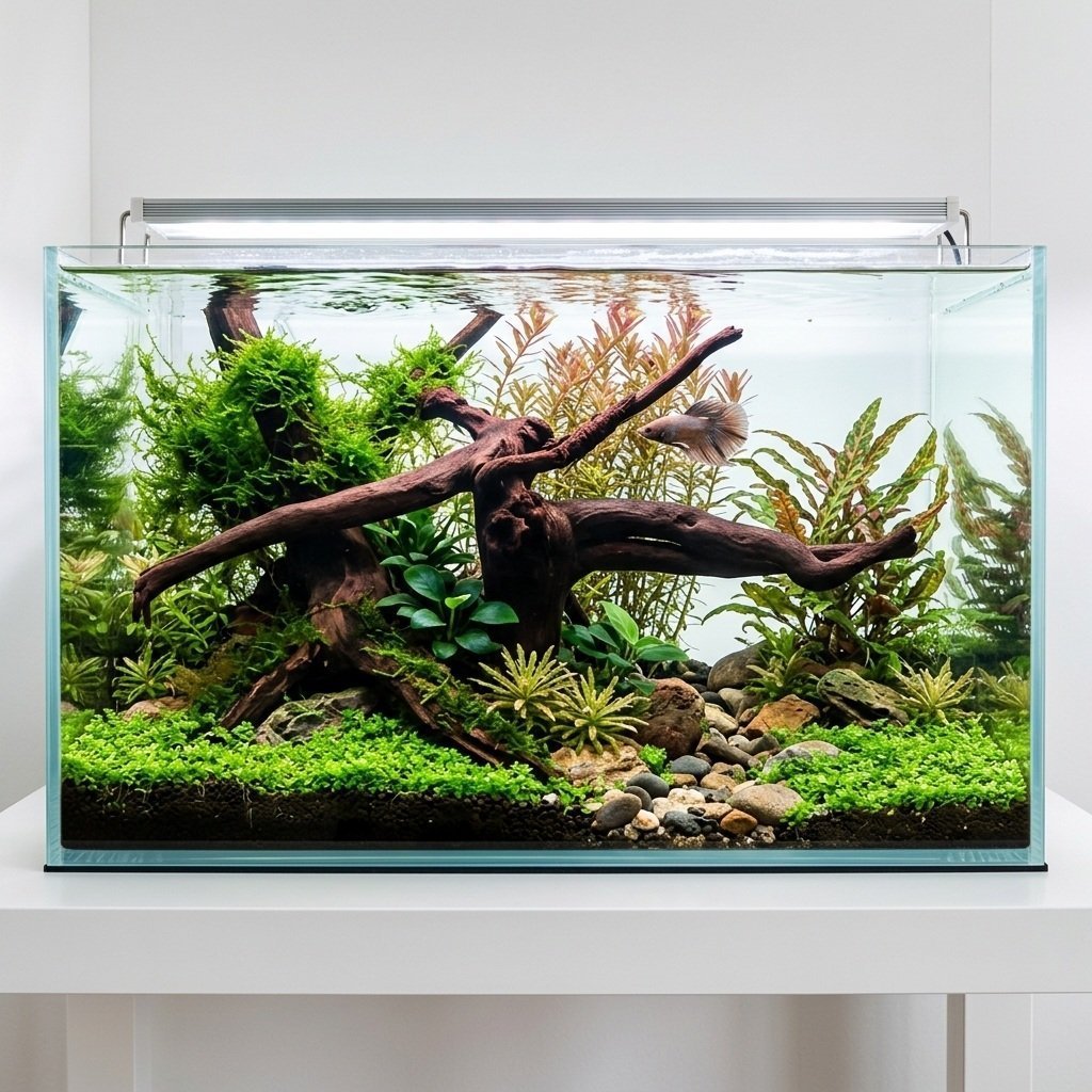 Tuskwood Aquarienholz WYSIWYG Echtes Bogwood Einzigartig 30 cm Nr. 80