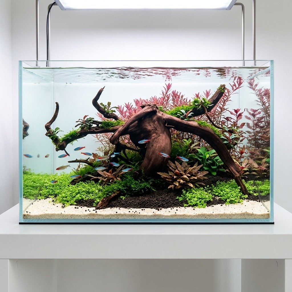 Tuskwood Akvarierot WYSIWYG Äkta Bogwood Unik 50 cm P202622