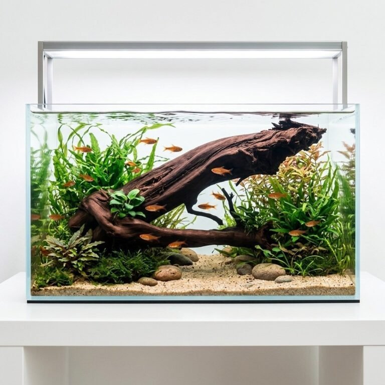 Sold Tuskwood aquarium root P052623, inspiration image, approx. 31 cm
