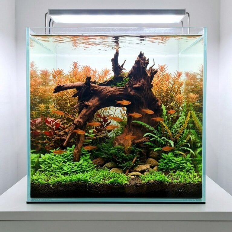 Sold Tuskwood aquarium root P242623, inspiration image, approx. 34 cm