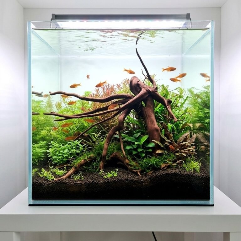 Sold Tuskwood aquarium root P272623, inspiration image, approx. 44 cm
