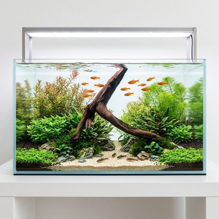 Sold Tuskwood aquarium root P132620, inspiration image, approx. 43 cm