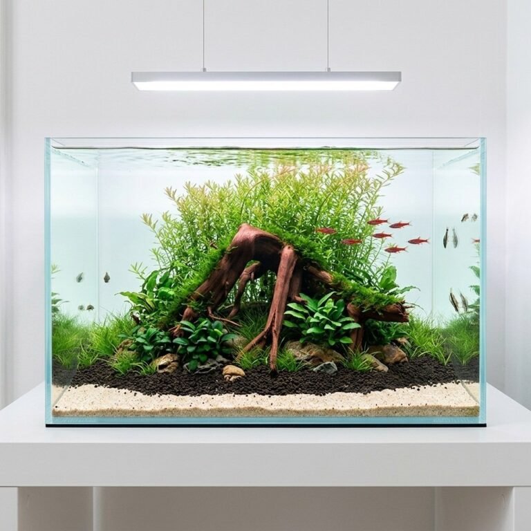 Sold Tuskwood aquarium root P182620, inspiration image, approx. 20 cm
