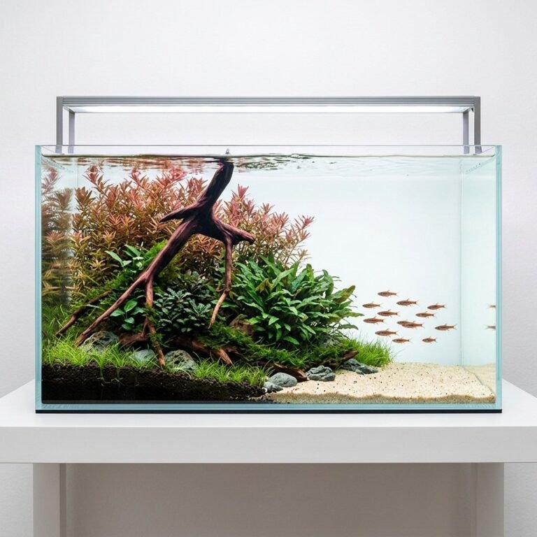 Sold Tuskwood aquarium root P302620, inspiration image, approx. 41 cm