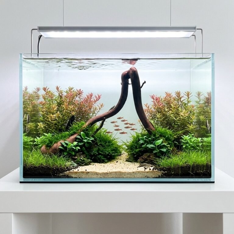 Sold Tuskwood aquarium root P382620, inspiration image, approx. 35 cm