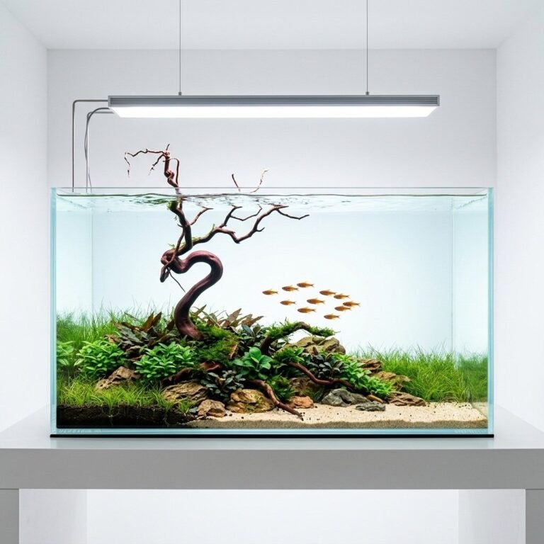 Sold Tuskwood aquarium root P142621, inspiration image, approx. 39 cm