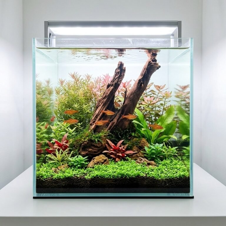 Sold Tuskwood aquarium root P172623, inspiration image, approx. 26 cm